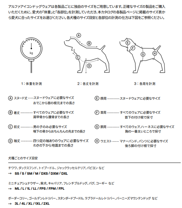 アルファアイコン/ダブルフルドッグガード商品一覧 アルファアイコン/ダブルフルドッグガード商品一覧